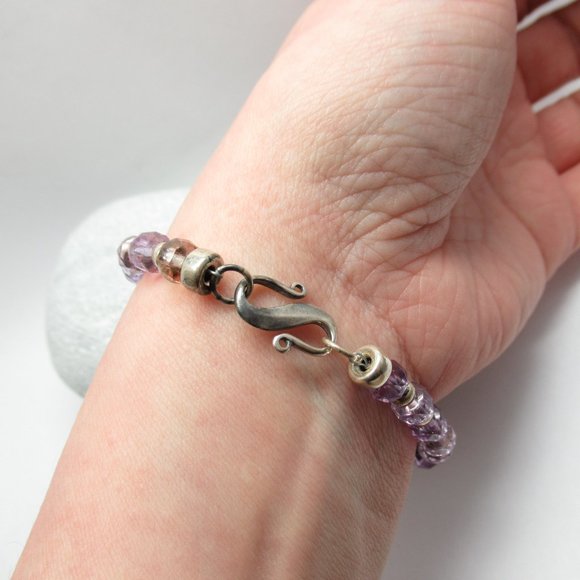 Ametrine and Sterling silver bracelet - Picture 10 of 10